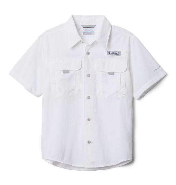 Columbia Boys Shirts UK Sale - PFG Bahama Clothing White UK-53326